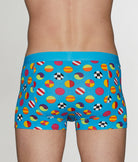 Happy Socks Clashing Dot Trunk Happy Socks Clashing Dot Trunk Blue-clashing-dot