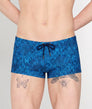 HOM Panarea Swim Short Blue Print