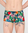HOM Peacock Swim Short Multico Print