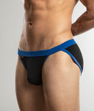 Jack Adams Modal Muscle Sport Cut Brief Black-royal