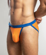 Jack Adams Modal Muscle Sport Cut Brief Orange-royal