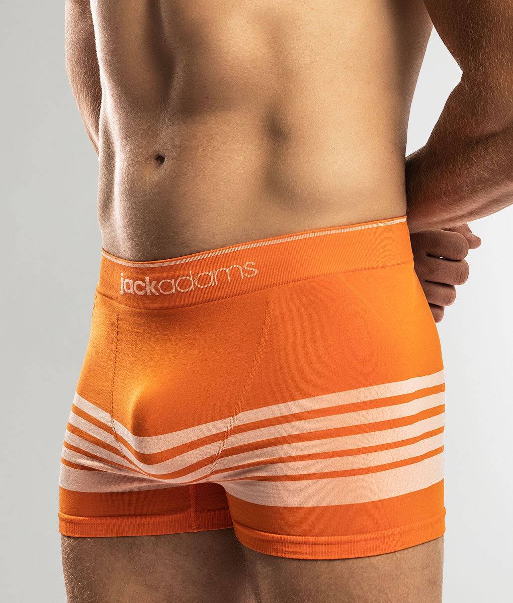 Jack Adams Body Flex Seamless Trunk Orange-white