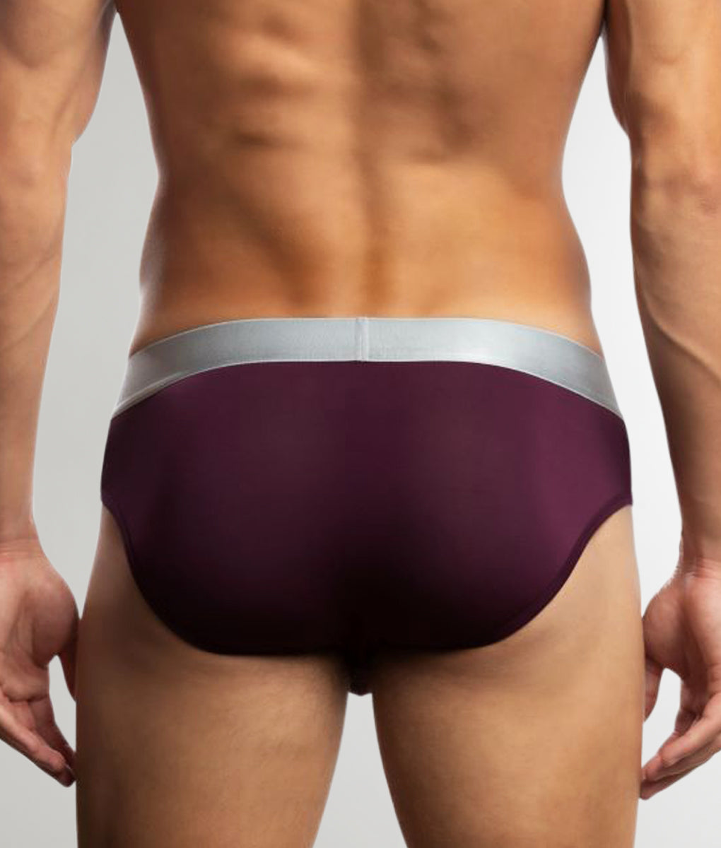 Jack Adams Zen Modal Brief Italian-plum