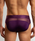 Jack Adams Monochrome Mesh Brief Imperial-purple