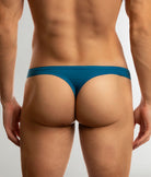 Jack Adams Encore Low Rise Thong Mykonos-blue