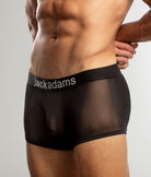 Jack Adams All Over Mesh Trunk Black
