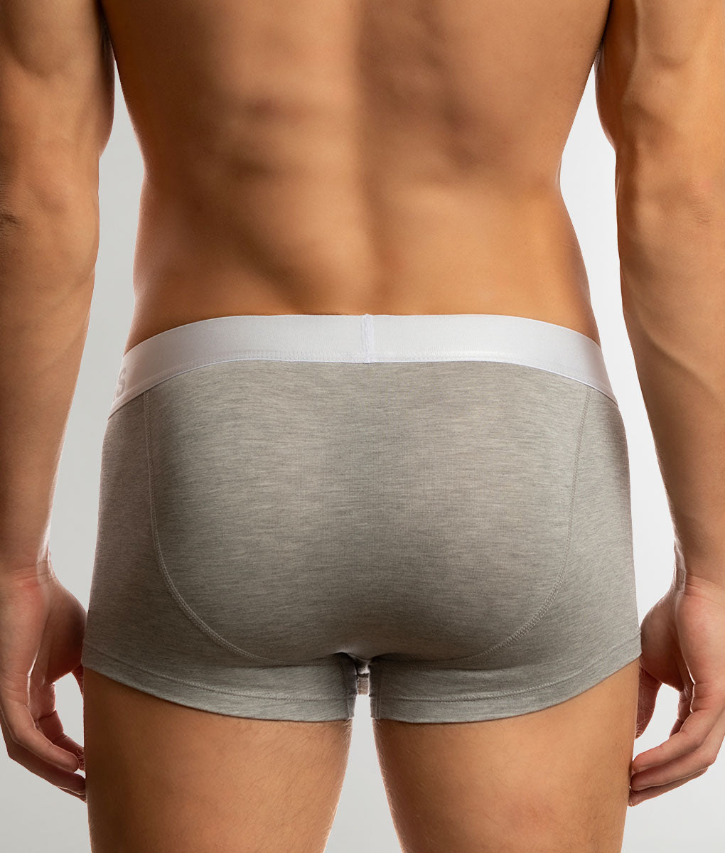 Jack Adams Zen Modal Trunk Heather-grey