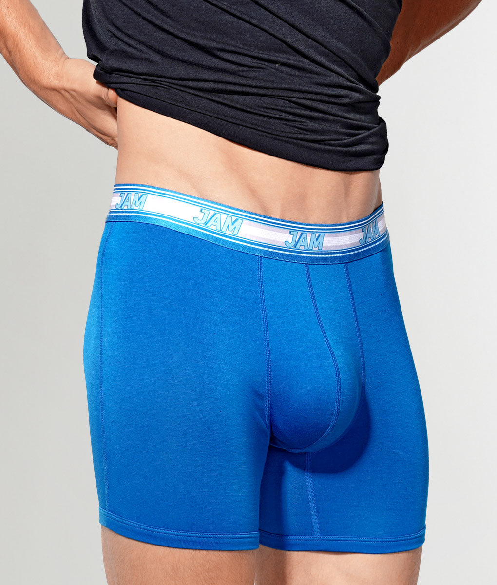 JAM Raquet Boxer Brief Blue