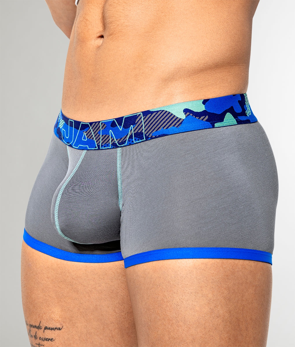 JAM Army Boxer Trunk Gray