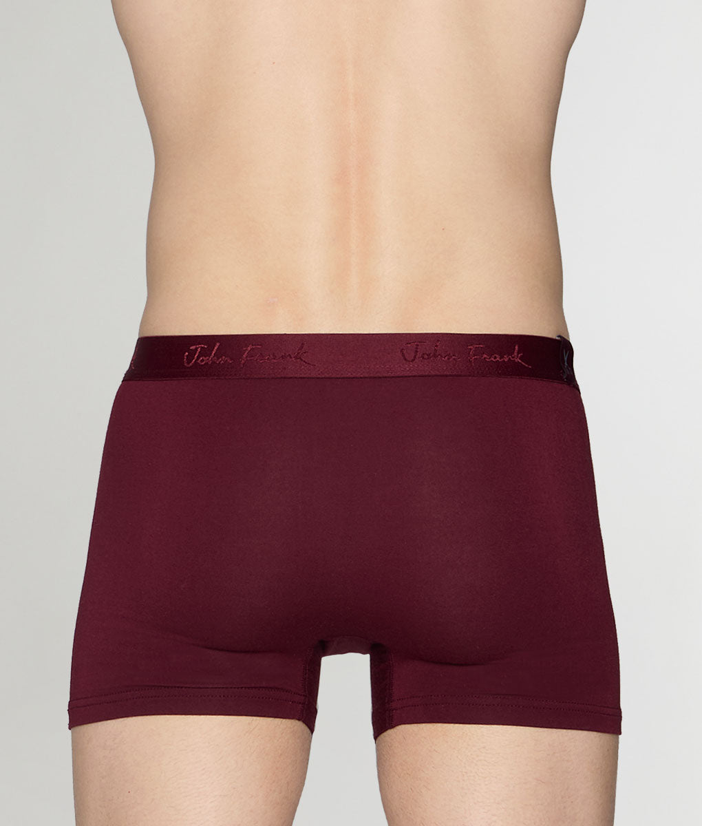 John Frank Urban Couture Modal Trunk Burgundy
