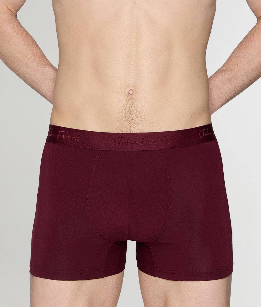 John Frank Urban Couture Modal Trunk Burgundy