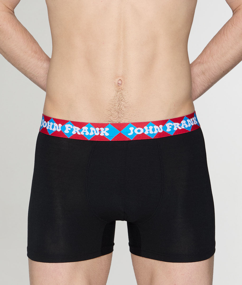 John Frank Modal Hype Trunk Black-blue