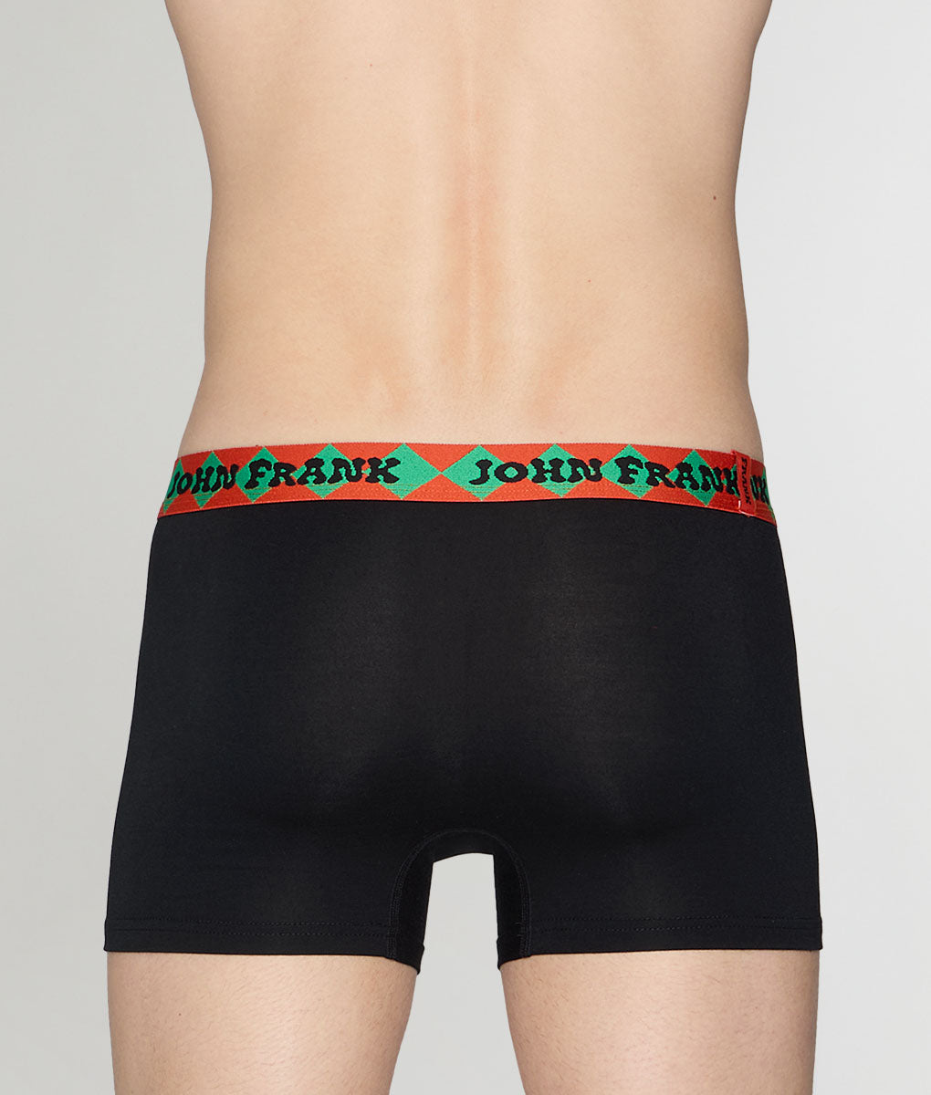 John Frank Modal Hype Trunk Black-green