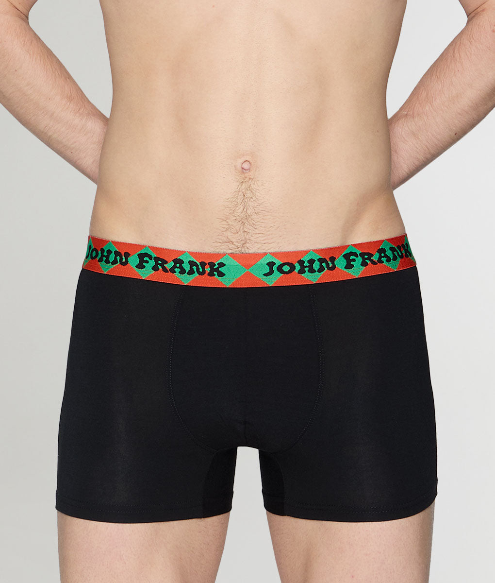 John Frank Modal Hype Trunk Black-green