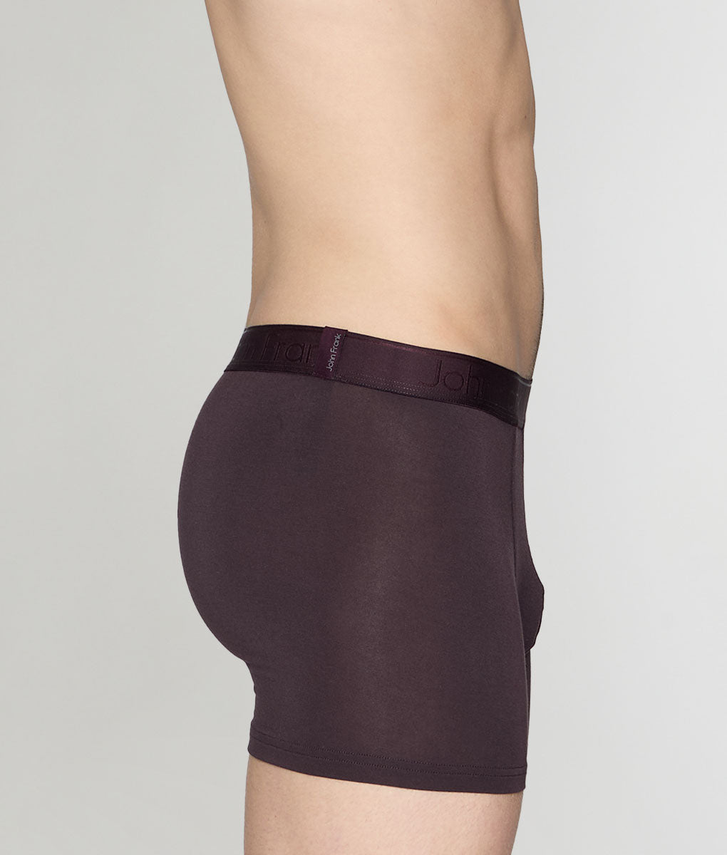 John Frank Natural Modal Trunk Dark-purple