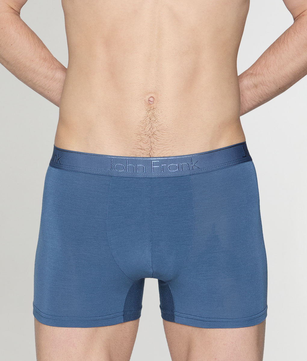 John Frank Natural Modal Trunk Indigo