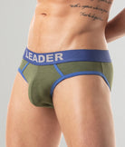 Leader G.I Brief Blue