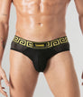 Leader Invictus Mesh Brief Black-gold