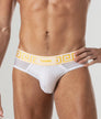 Leader Invictus Mesh Brief White-gold