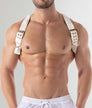 Leader White Party Fetish Harness White