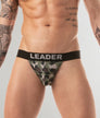 Leader Camo Jockstrap Black