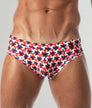 Leader Hamptons Swim Brief Red
