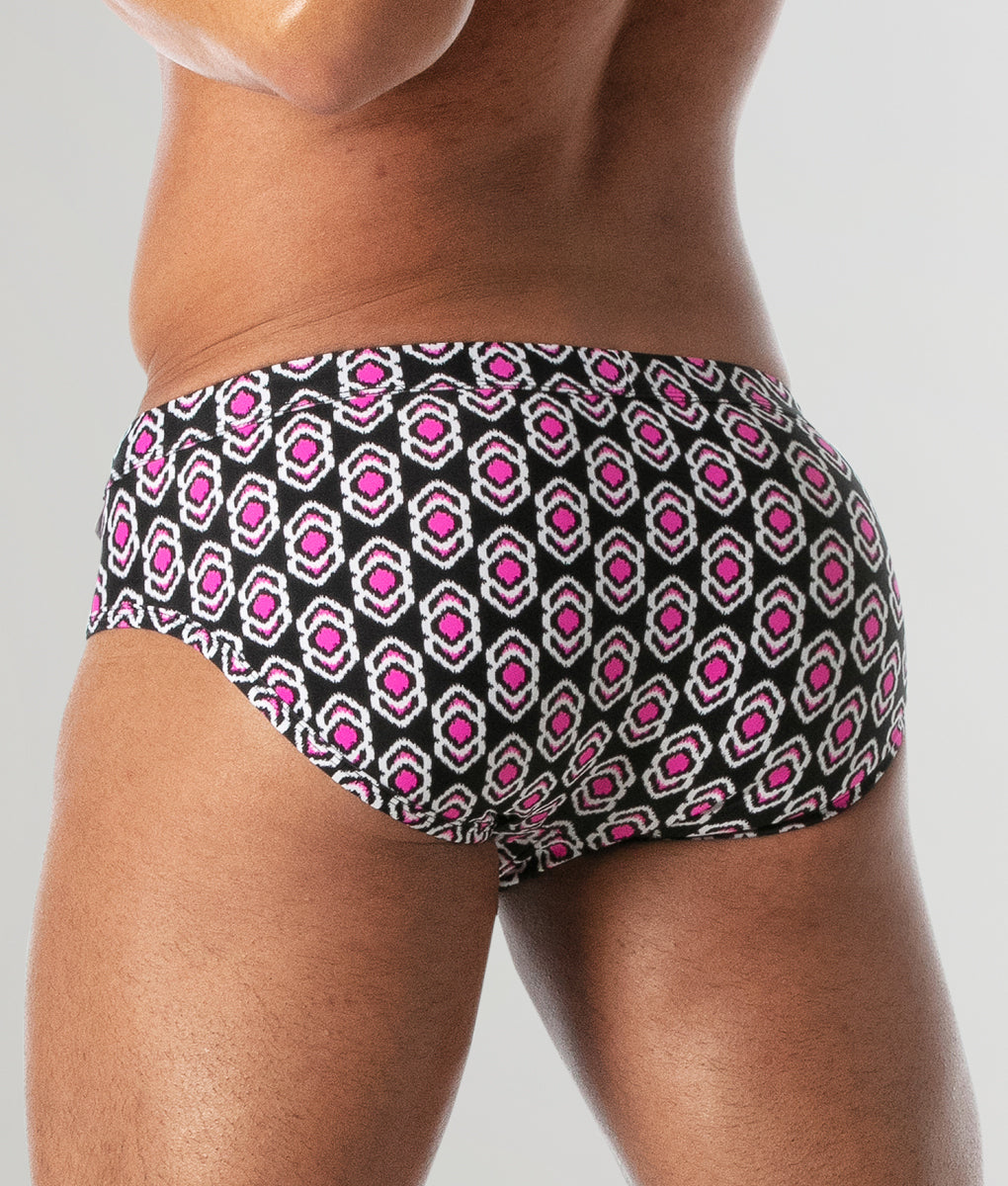 Leader Miami Swim Brief Black