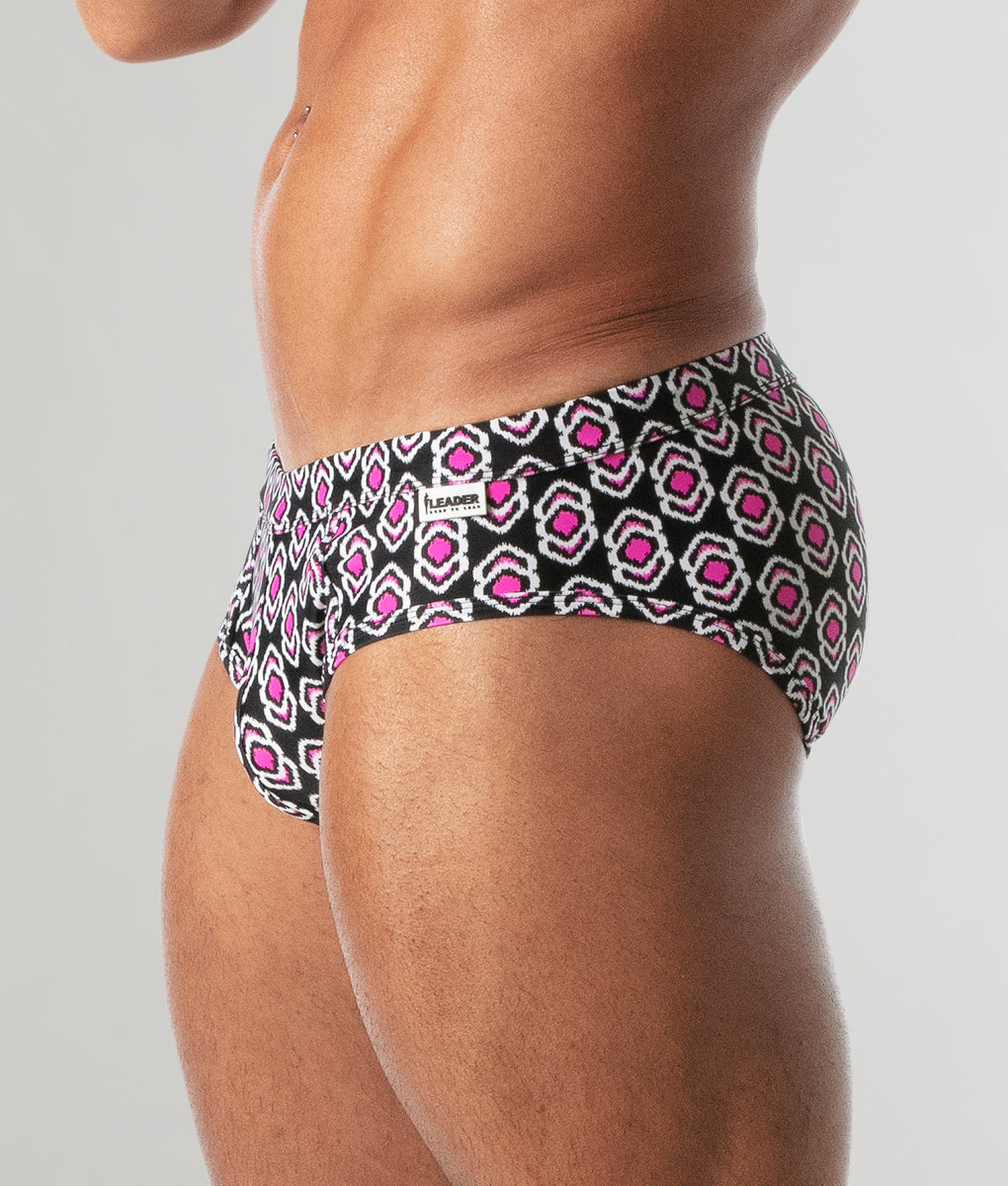 Leader Miami Swim Brief Black