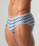 Leader Mykonos Swim Brief Blue