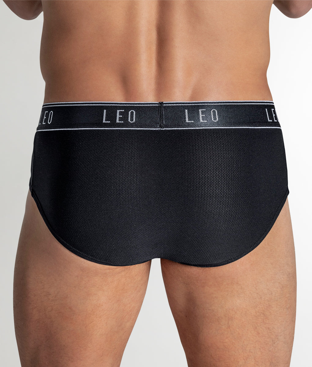 Leonisa Ultra-Light Brief Black