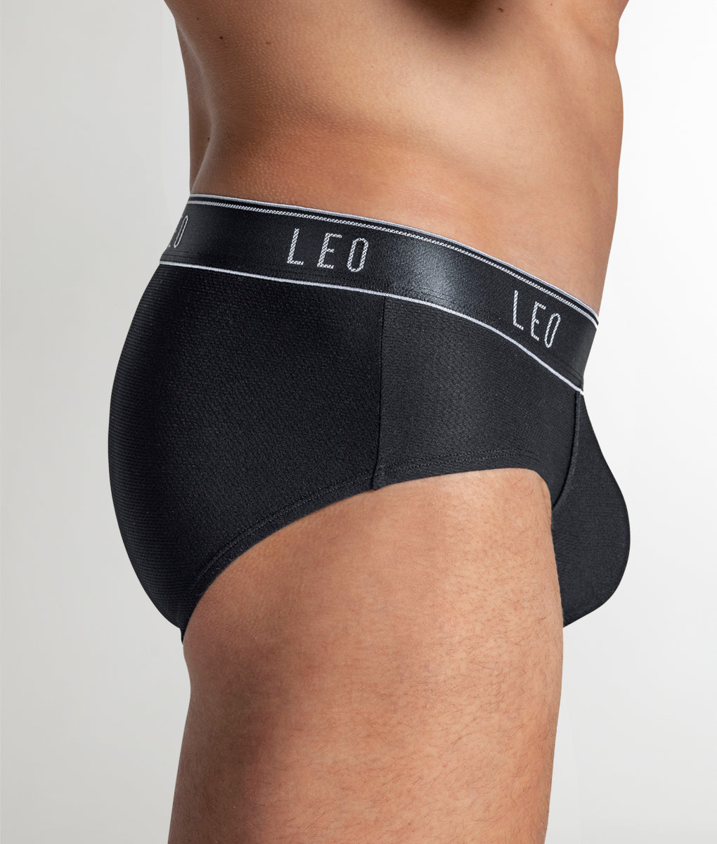 Leonisa Ultra-Light Brief Black