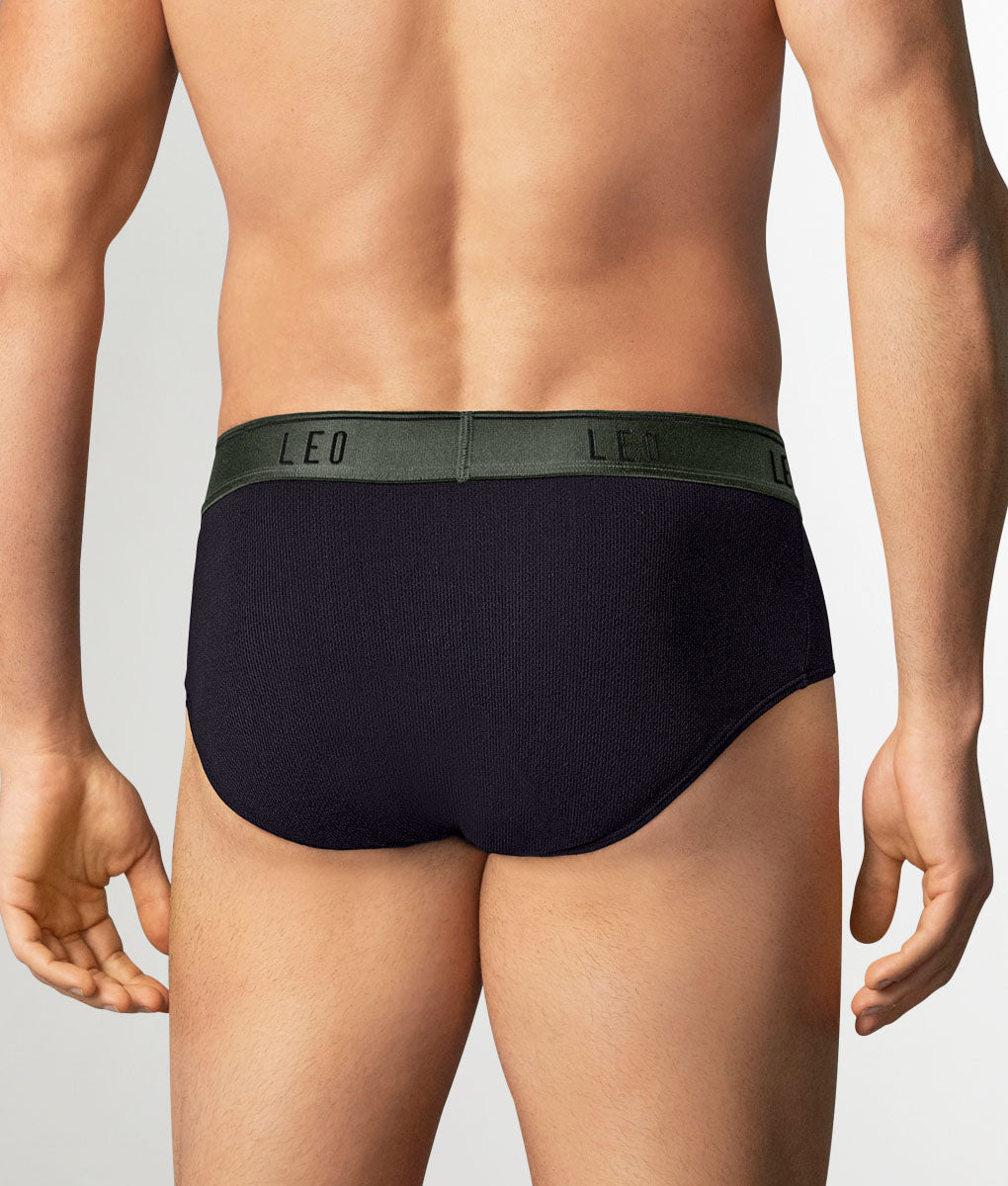 LEO Perfect Fit Brief Black