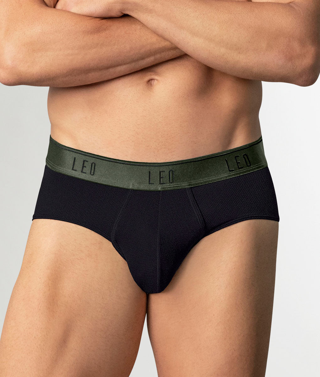 LEO Perfect Fit Brief Black