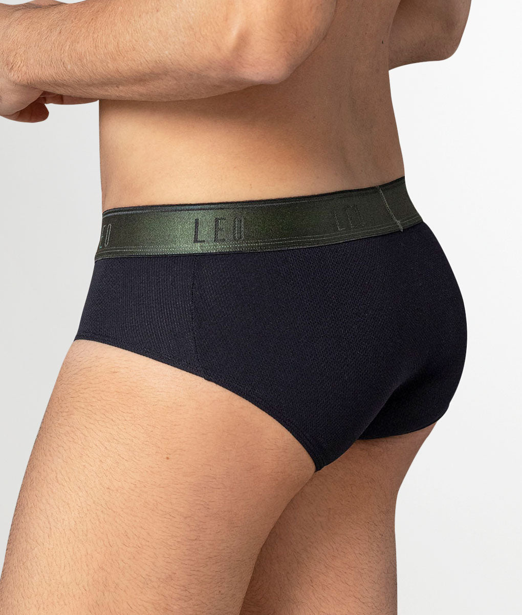 LEO Perfect Fit Brief Black
