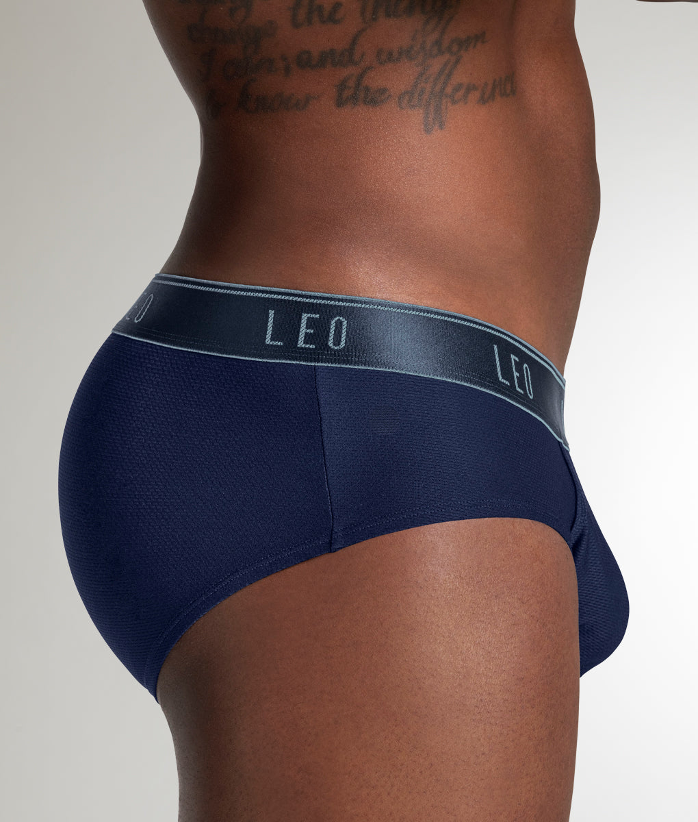 Leonisa Ultra-Light Brief Blue