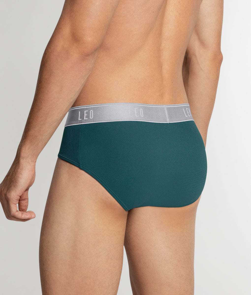 Leonisa Ultra-Light Brief Teal