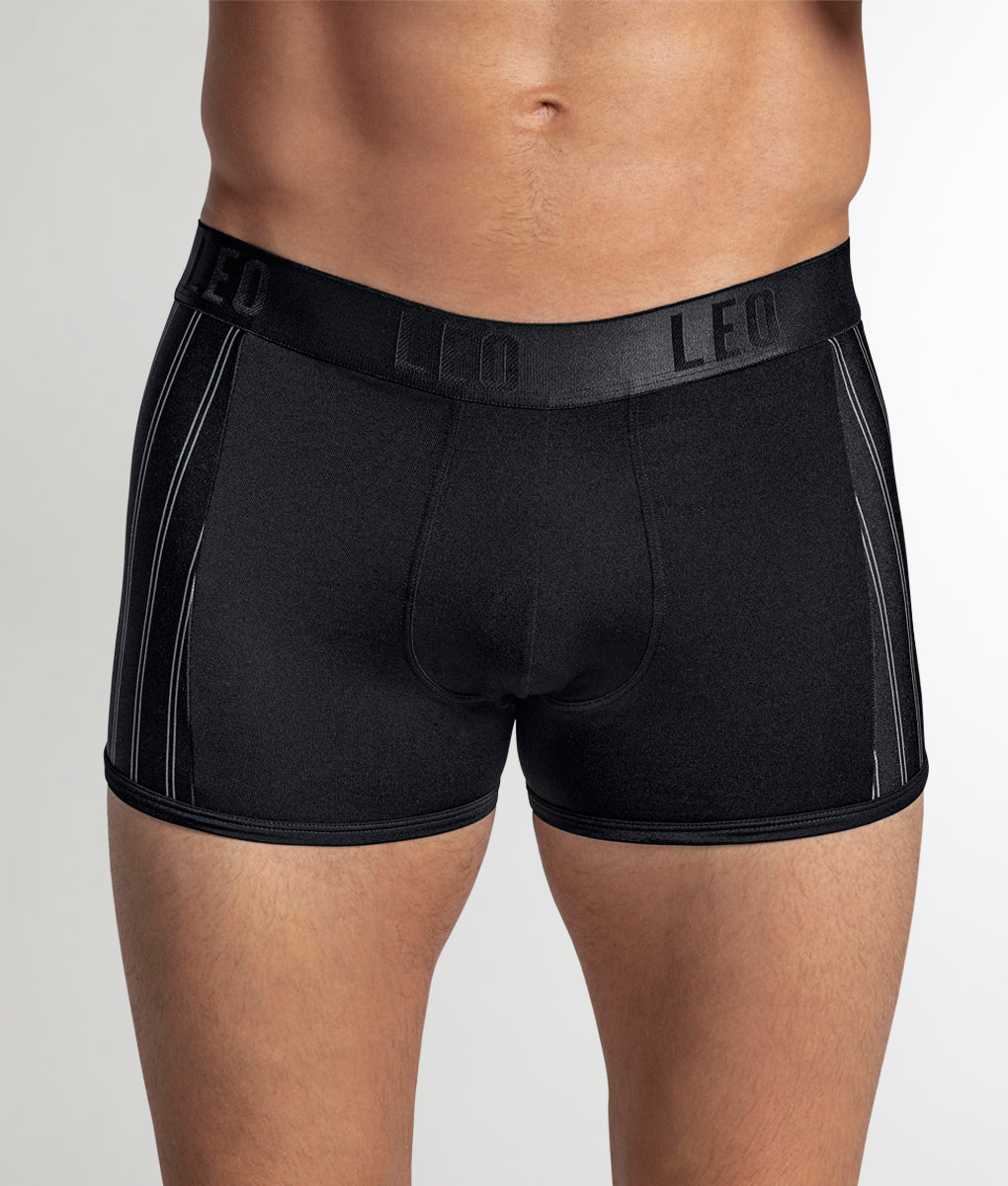 LEO Perfect Fit w/ Contrast Details Trunk Black