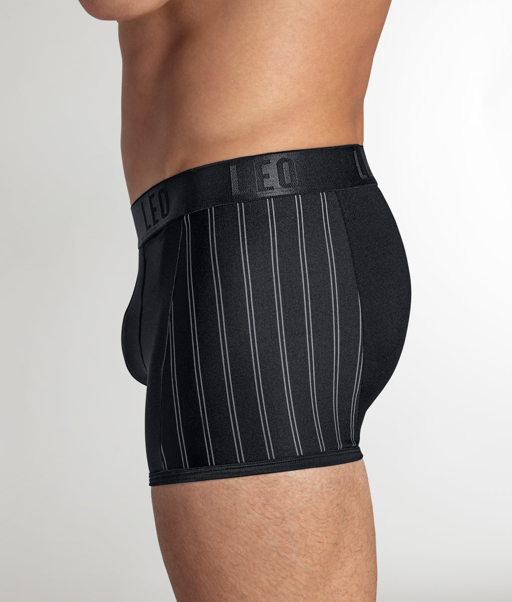 LEO Perfect Fit w/ Contrast Details Trunk Black