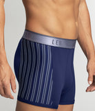 LEO Perfect Fit w/ Contrast Details Trunk Blue