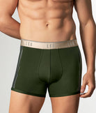LEO Perfect Fit w/ Contrast Details Trunk Green