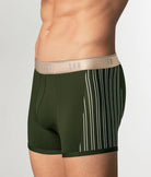 LEO Perfect Fit w/ Contrast Details Trunk Green