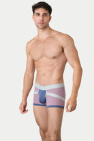 Awry Lift Trunk Lavender Haze - 2-ply enhancing front pouch close-up detail