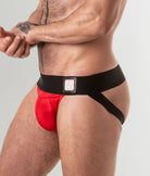 Locker Gear Wide Waistband Jockstrap Red