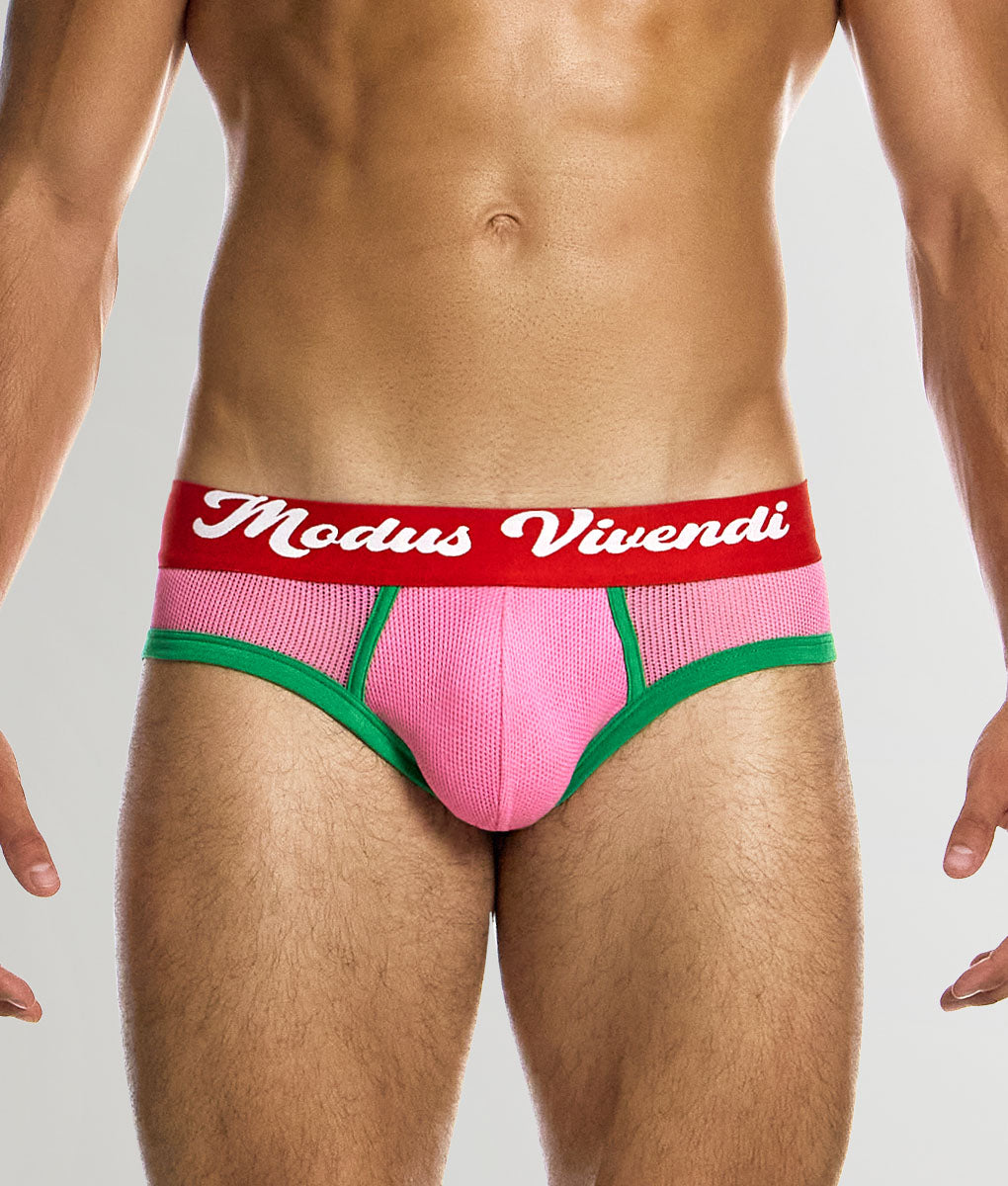 Modus Vivendi Retro Classic Brief Pink
