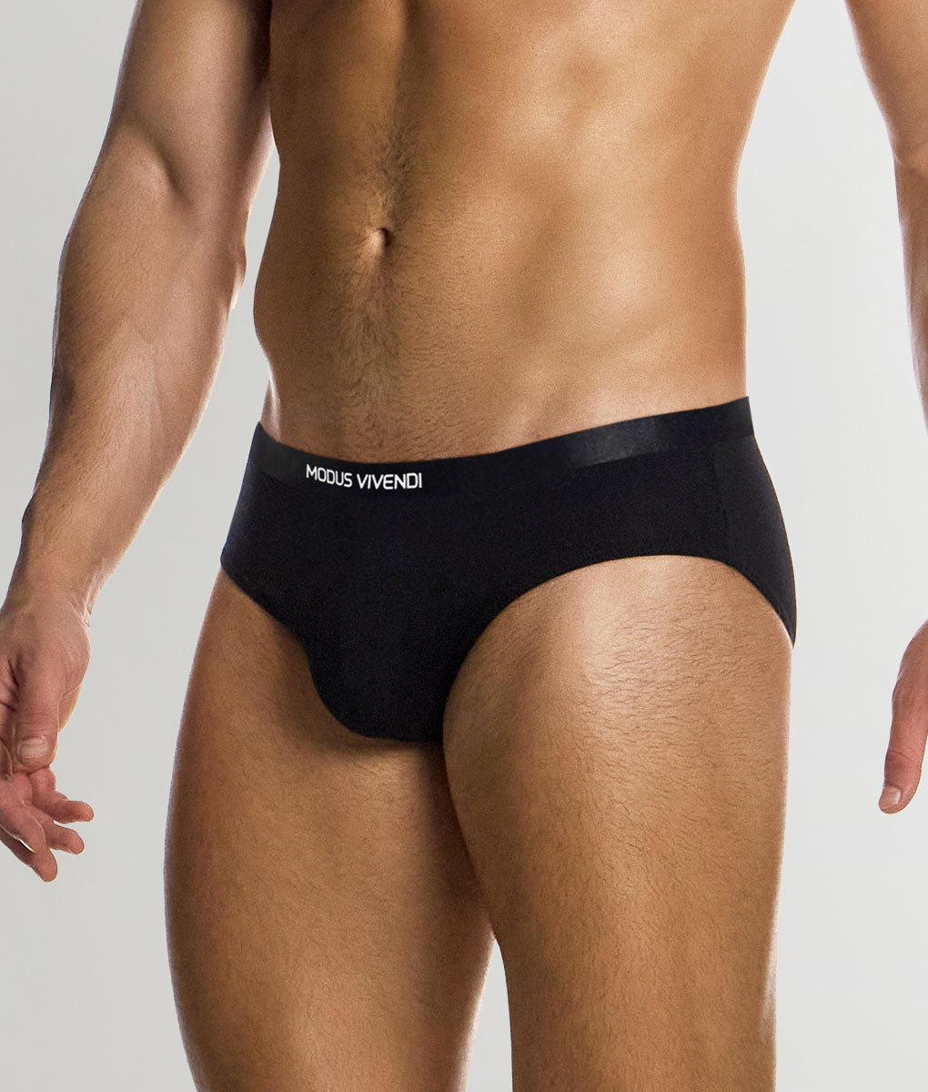 Modus Vivendi Silk Brief Black
