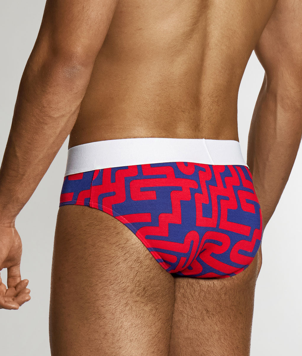 Modus Vivendi Labyrinth Combo Brief Red-blue