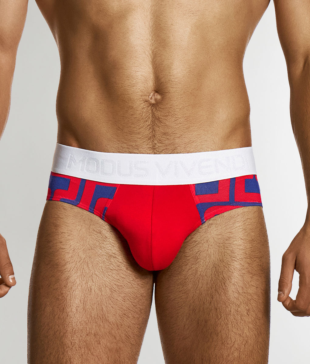Modus Vivendi Labyrinth Combo Brief Red-blue