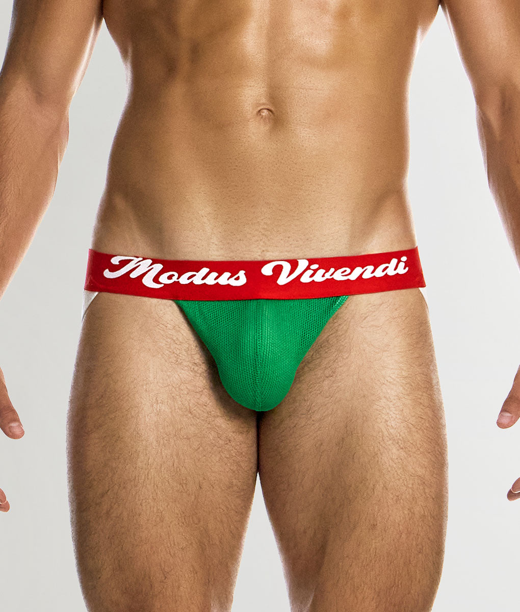 Modus Vivendi Retro Jockstrap Green