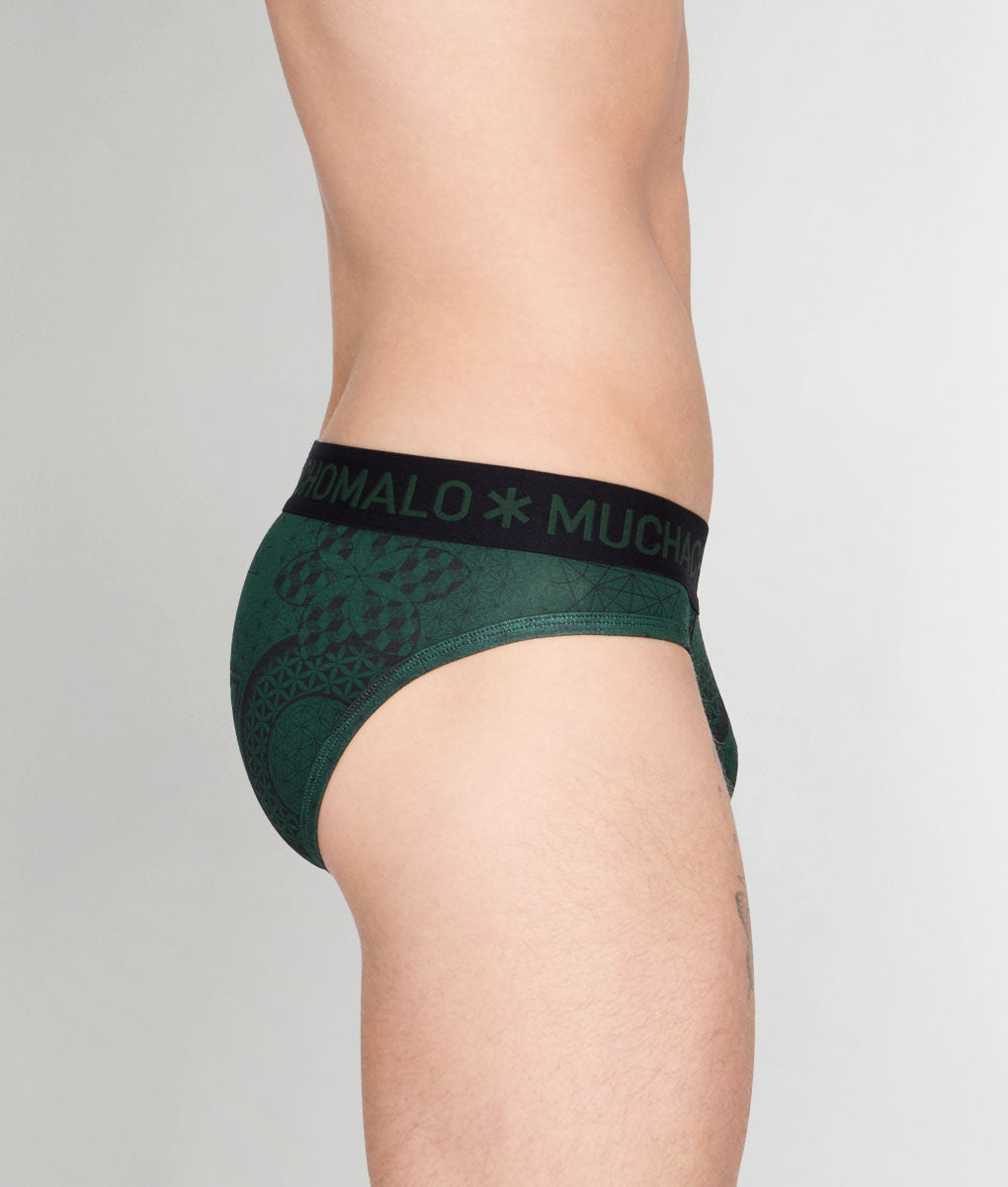 Muchachomalo Geometric Brief Geometric-print-a