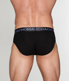 Muchachomalo Just Flowers Brief Muchachomalo Just Flowers Brief Black-solid